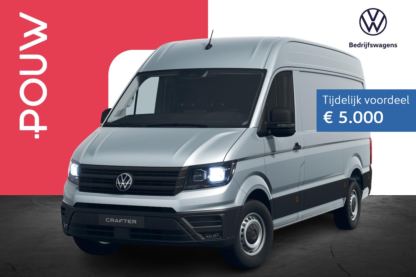 Volkswagen Crafter - 35 2.0 TDI 140pk L3H3 Highline EURO VI | Airco | Trekhaak - AutoWereld.nl