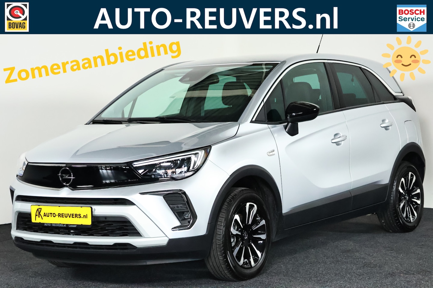 Opel Crossland - 1.2 Turbo Elegance / LED / Navi / CarPlay / Camera - AutoWereld.nl