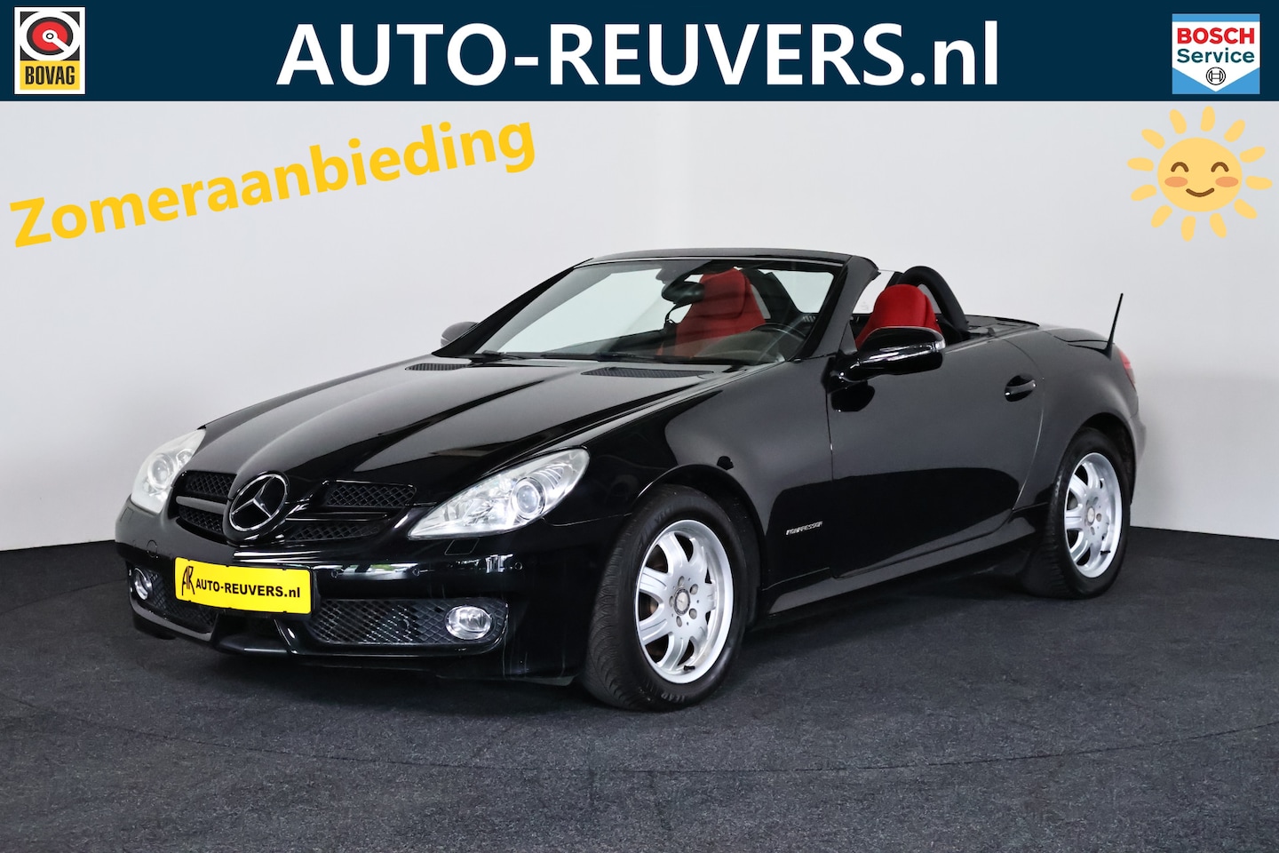 Mercedes-Benz SLK-klasse - 200 K. / Opendak / Leder / Navi / Cruisecontrol - AutoWereld.nl