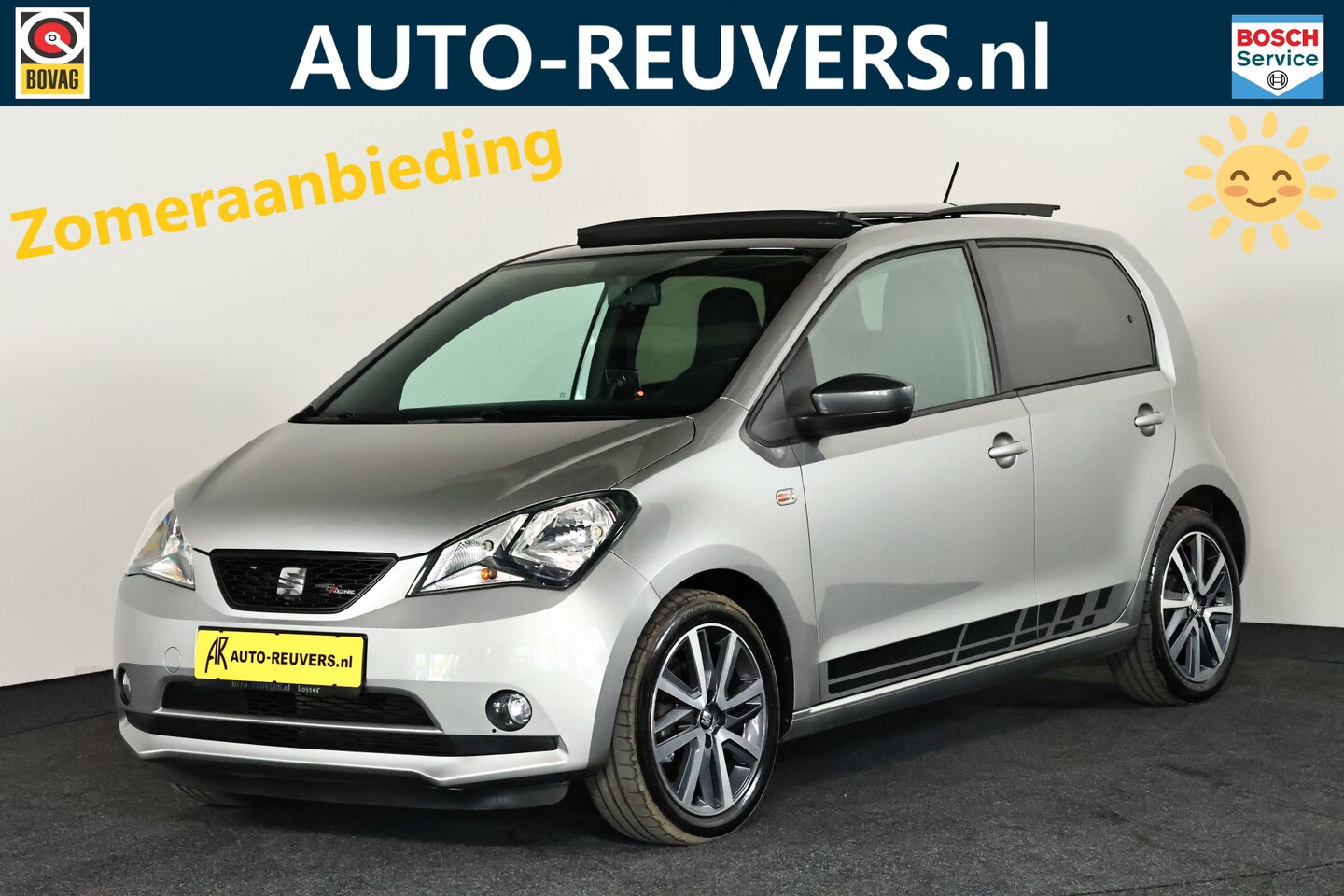 SEAT Mii - 1.0 FR Intense Panorama / Opendak / Navi / Bluetooth / Airco - AutoWereld.nl