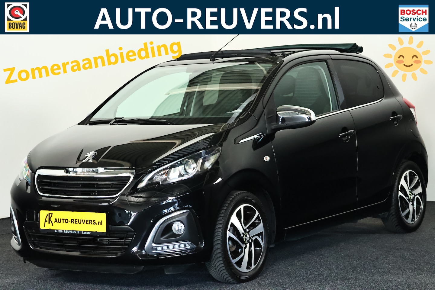 Peugeot 108 - 1.0 e-VTi Allure TOP! / Opendak / CarPlay / 4S Banden / 5 Deurs - AutoWereld.nl
