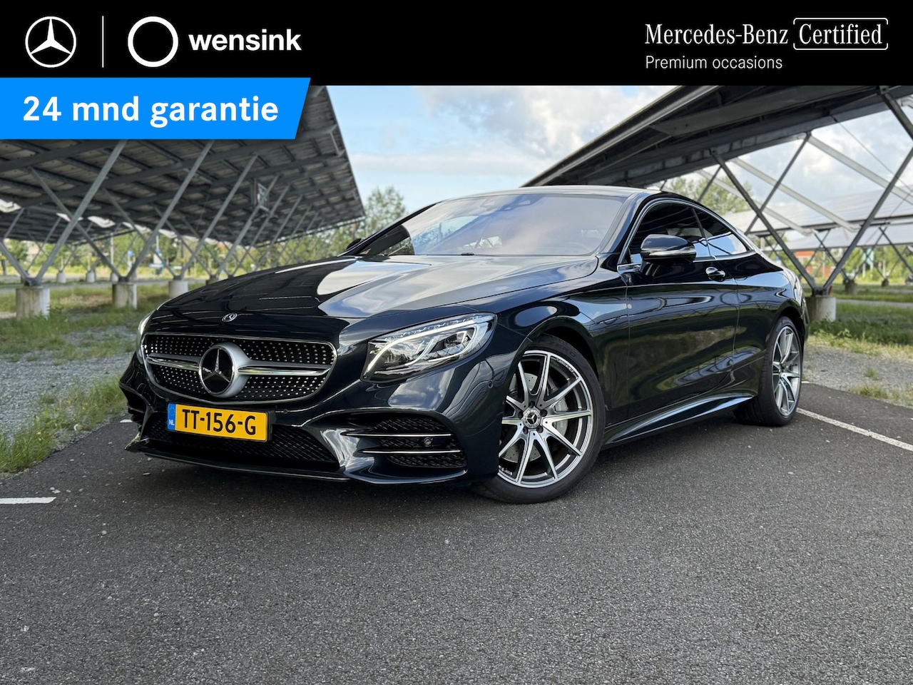 Mercedes-Benz S-klasse Coupé - 450 4MATIC Premium | AMG line | Panoramadak | Burmester | Stoelverwarming/ventilatie | Rij - AutoWereld.nl