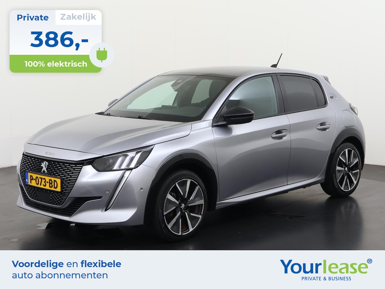 Peugeot e-208 - EV GT Pack 50 kWh | All-in 386,- Private Lease | Direct uit voorraad - AutoWereld.nl