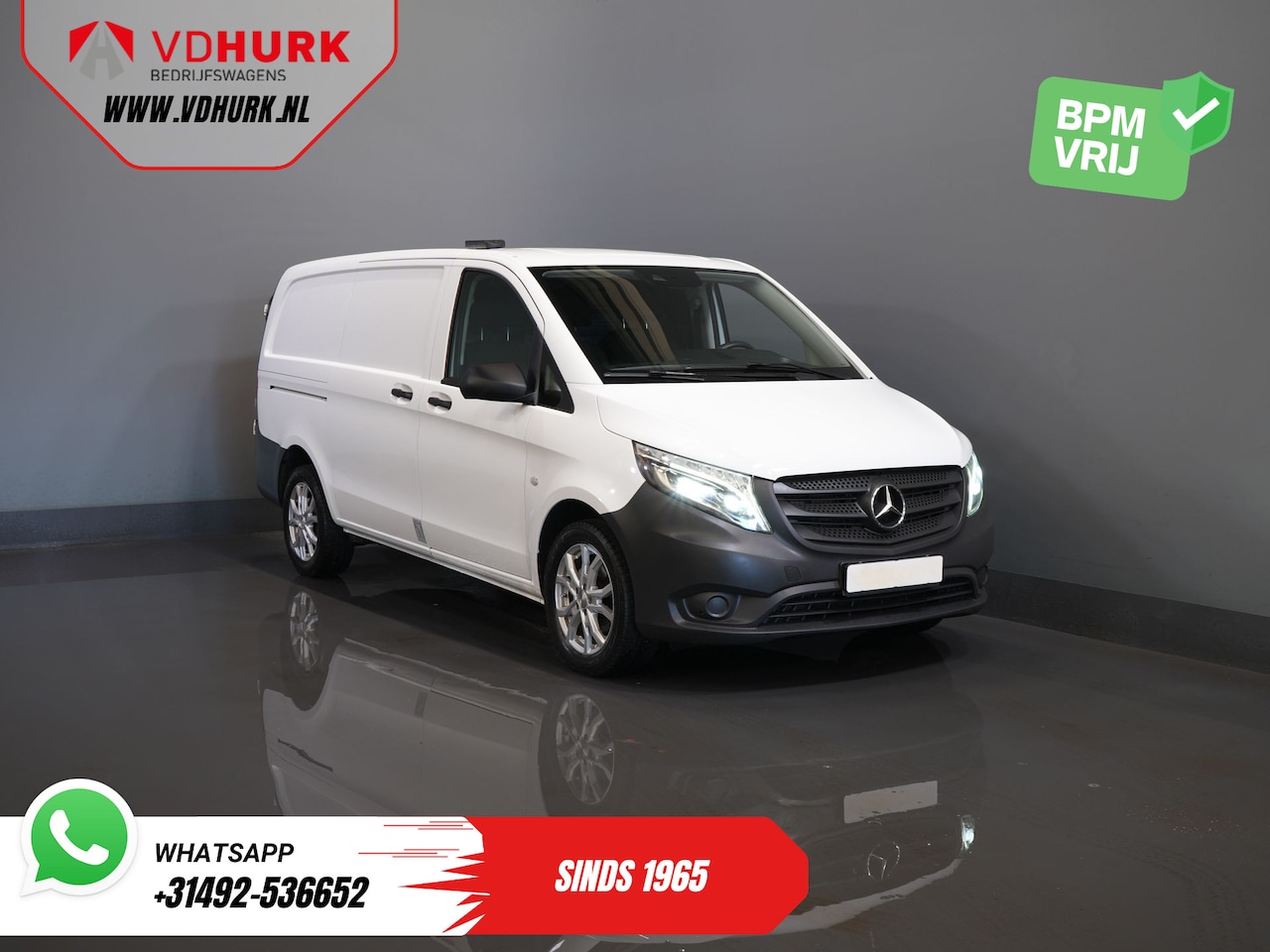 Mercedes-Benz Vito - 114 CDI L2 2x Schuifdeur/ LED/ Carplay/ Camera/ Cruise/ 17”LMV/ Trekhaak - AutoWereld.nl