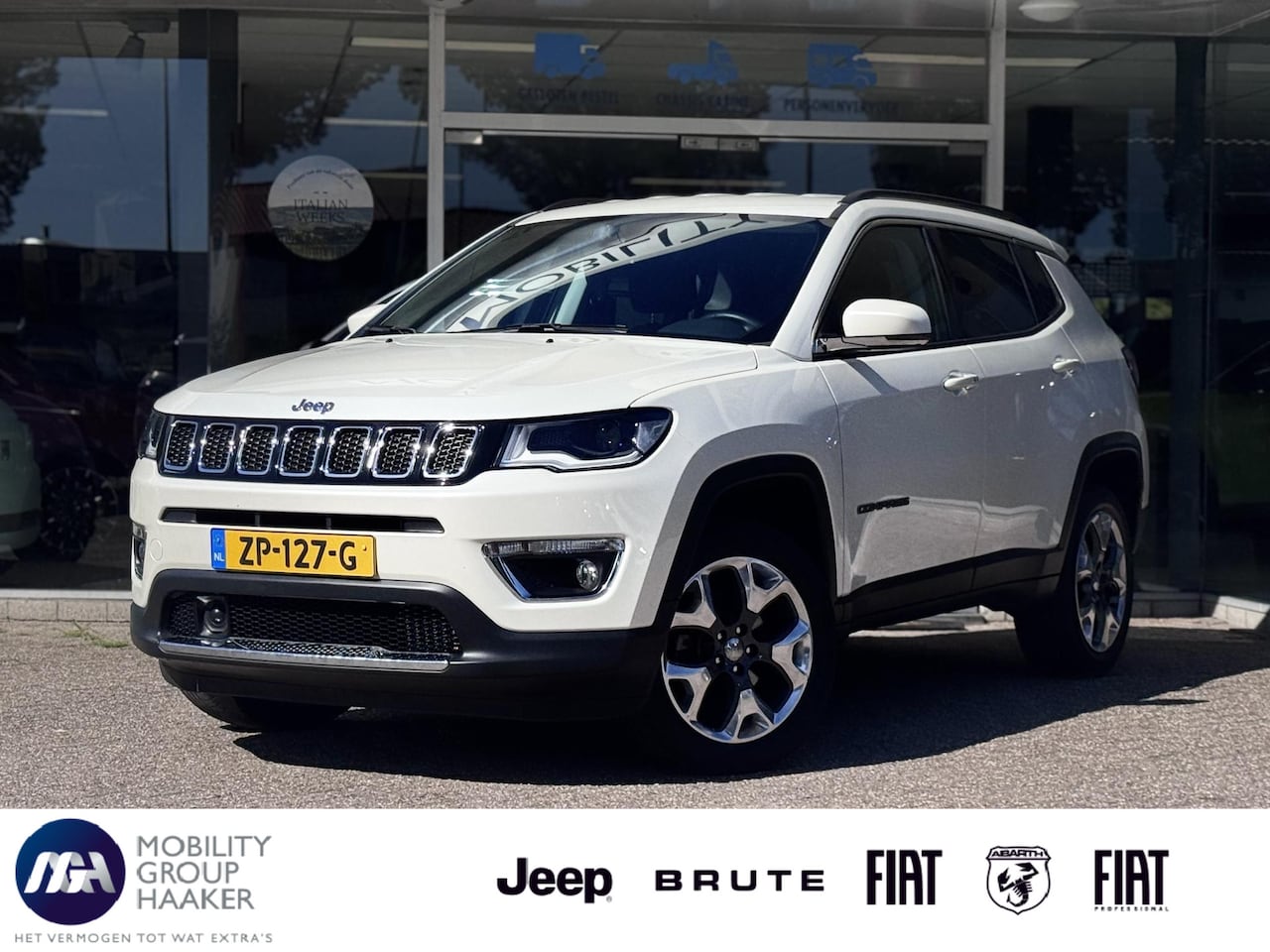 Jeep Compass - 1.4 MultiAir Limited 4x4 | Leer | Cruise control | stoelverwarming - AutoWereld.nl