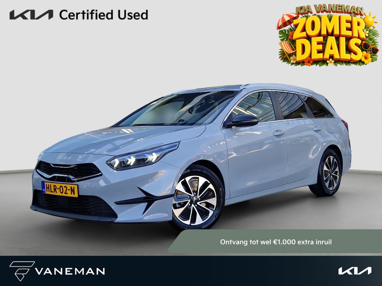 Kia Cee'd Sportswagon - Ceed 1.0 T-GDi MHEV Design Edition Automaat | JBL | Dodehoek | Klep Elektrisch | LED | Cam - AutoWereld.nl