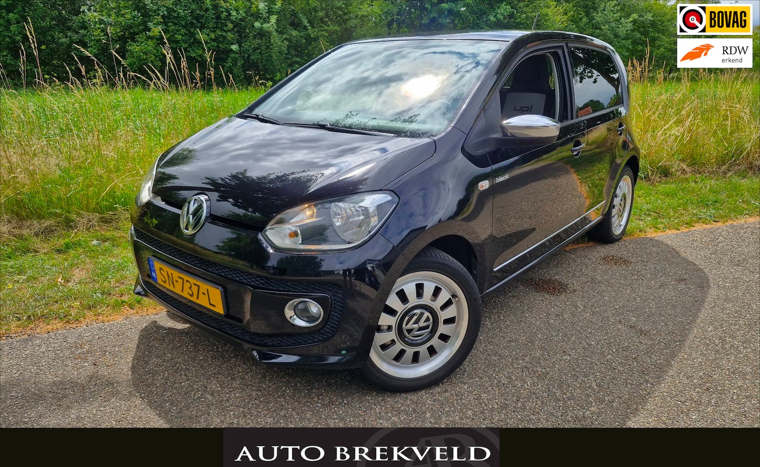 Volkswagen Up! - 1.0 high up! BlueMotion 75PK | Rijklaar | Airco | Elektrisch pakket | LMV - AutoWereld.nl