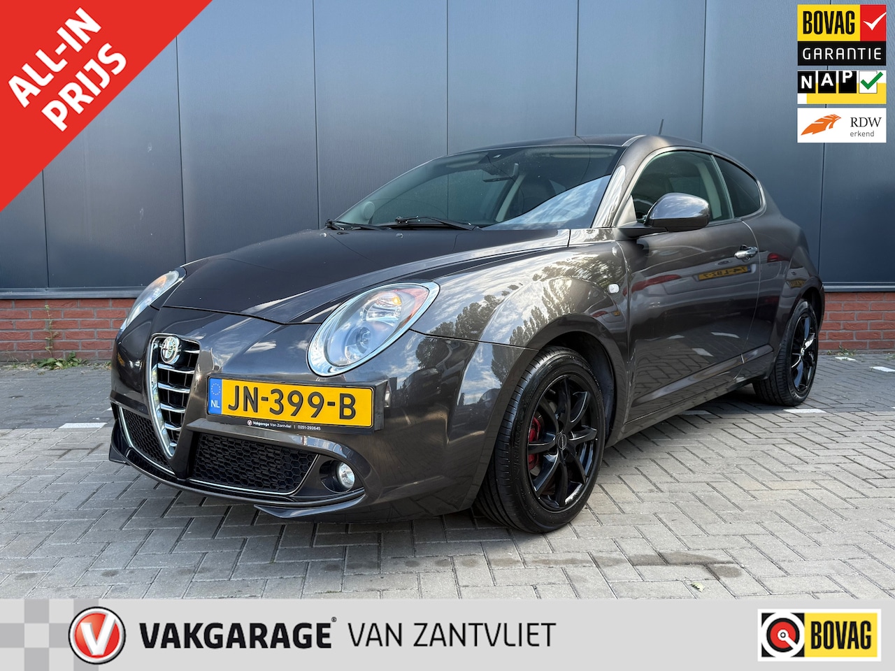 Alfa Romeo MiTo - 0.9 TwinAir Exclusive 0.9 TwinAir Exclusive (12 mnd BOVAG-Garantie) - AutoWereld.nl