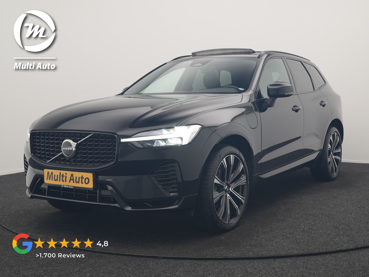 Volvo XC60 - T6 AWD R-Design LONG RANGE PHEV 350pk Dealer O.H. | Trekhaak Af Fabriek | Panodak | Adapti - AutoWereld.nl