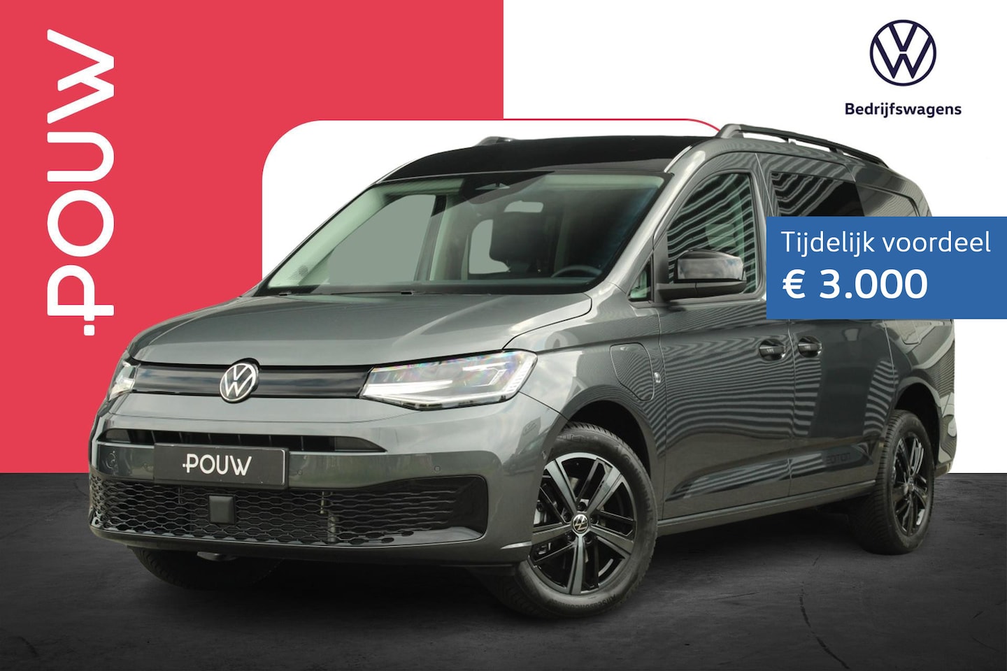 Volkswagen Caddy Maxi - Flexible 1.5 TSI 115pk eHybrid Limited Edition | Assistentie Pakket | Trekhaak - AutoWereld.nl