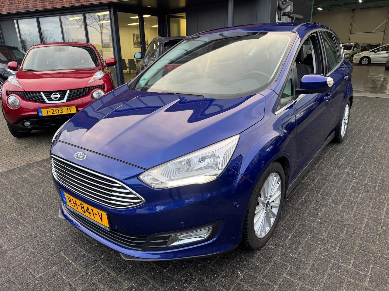 Ford C-Max - 1.0 Titanium NAVI CRUISE TREKHAAK CLIMA LMV ORIG NL NAP - AutoWereld.nl
