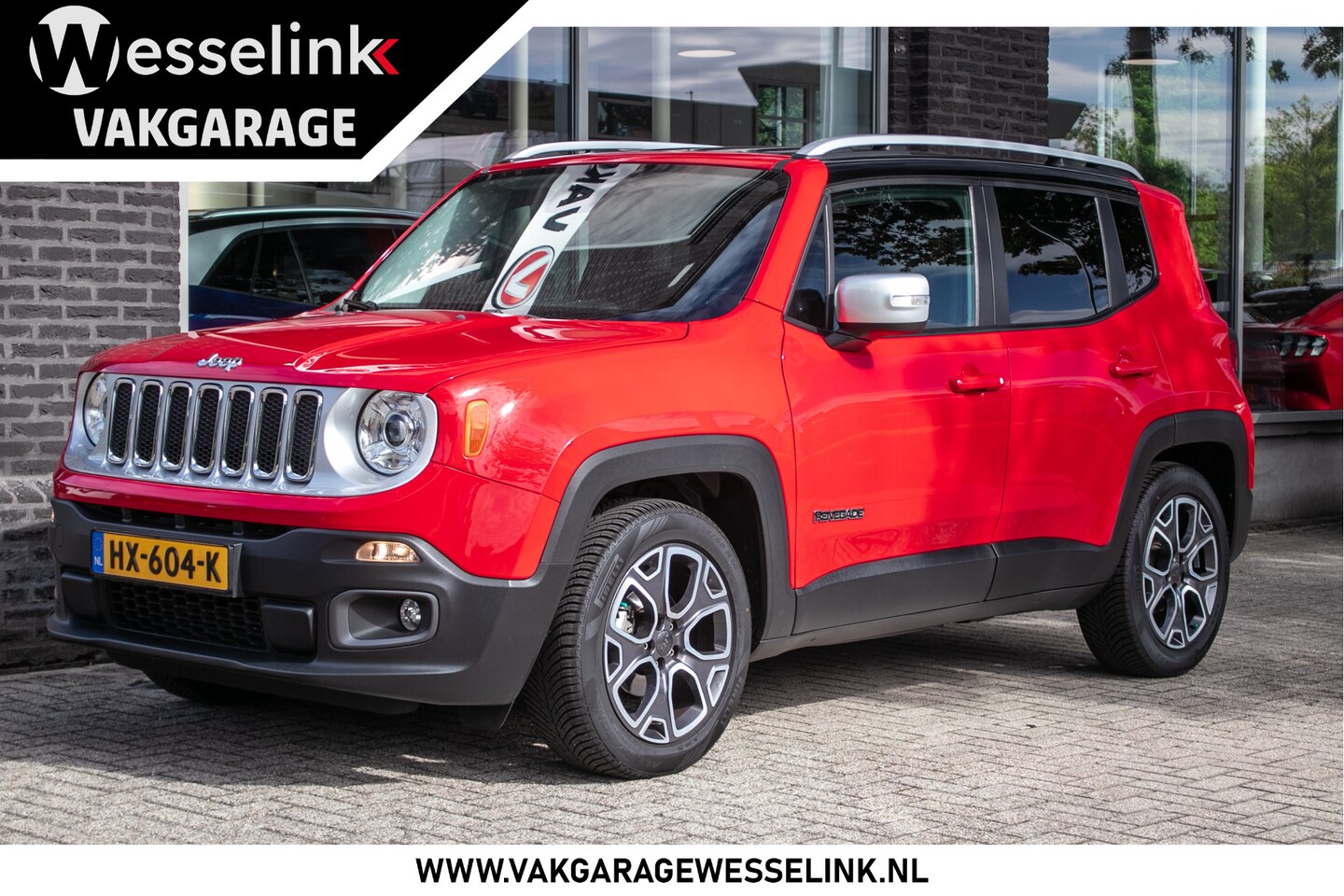 Jeep Renegade - 1.4 MultiAir Limited 1.4 MultiAir Limited - AutoWereld.nl