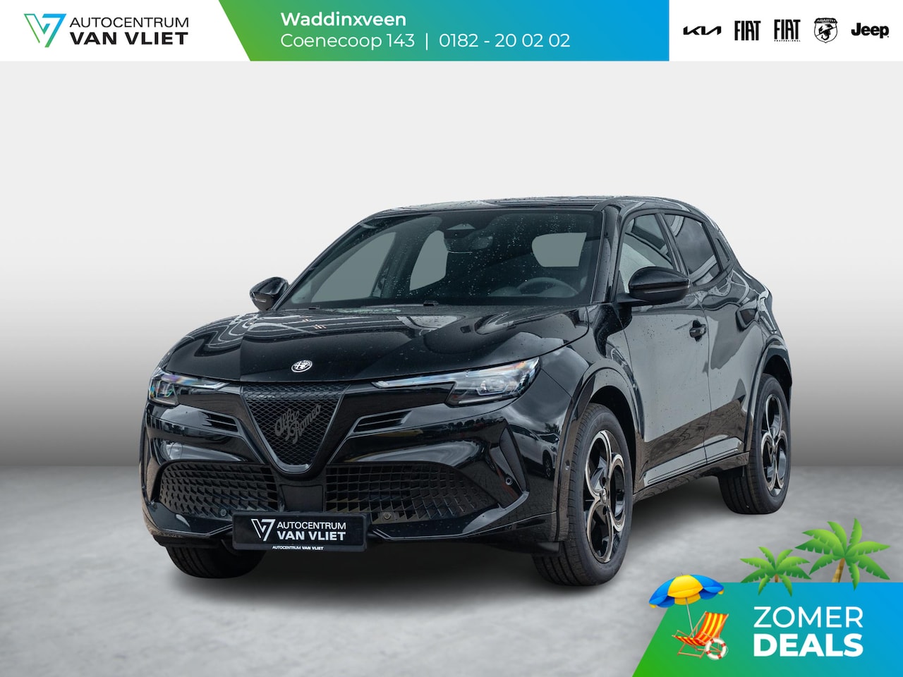 Alfa Romeo Junior - Elettrica Ti 54 kWh | Clima | Adapt. Cruise | Keyless | Handsfree A-Klep | PDC rondom | Pa - AutoWereld.nl