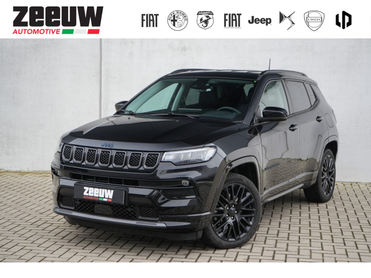 Jeep Compass - 4xe 240 PK Hybrid S | Leder | Navi | Winter | Cam | 19" - AutoWereld.nl