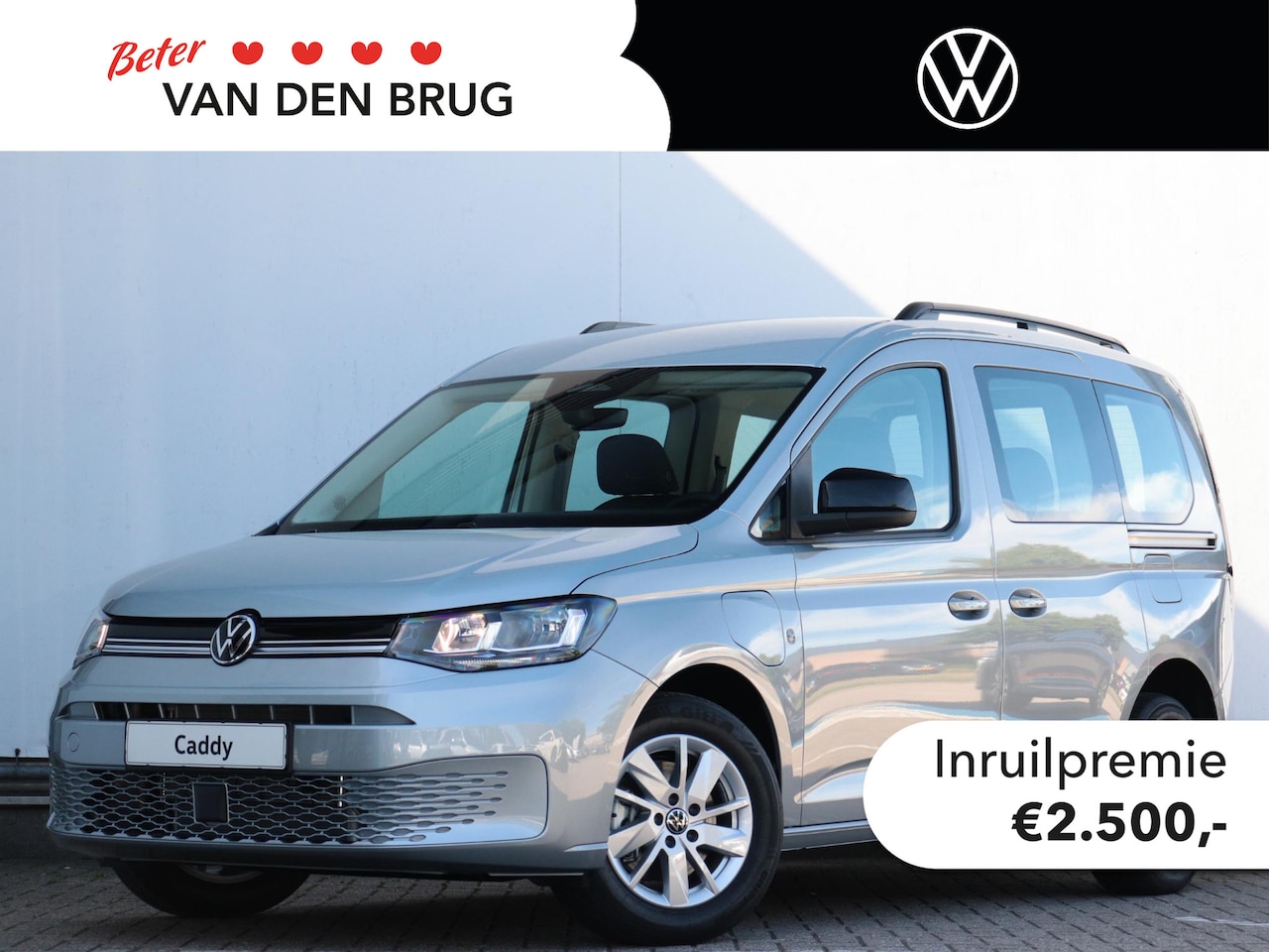 Volkswagen Caddy - Kombi Life 1.5 eHybrid EU6 110 kW (150 pk) | Navigatie | App Connect | Climate Control | A - AutoWereld.nl