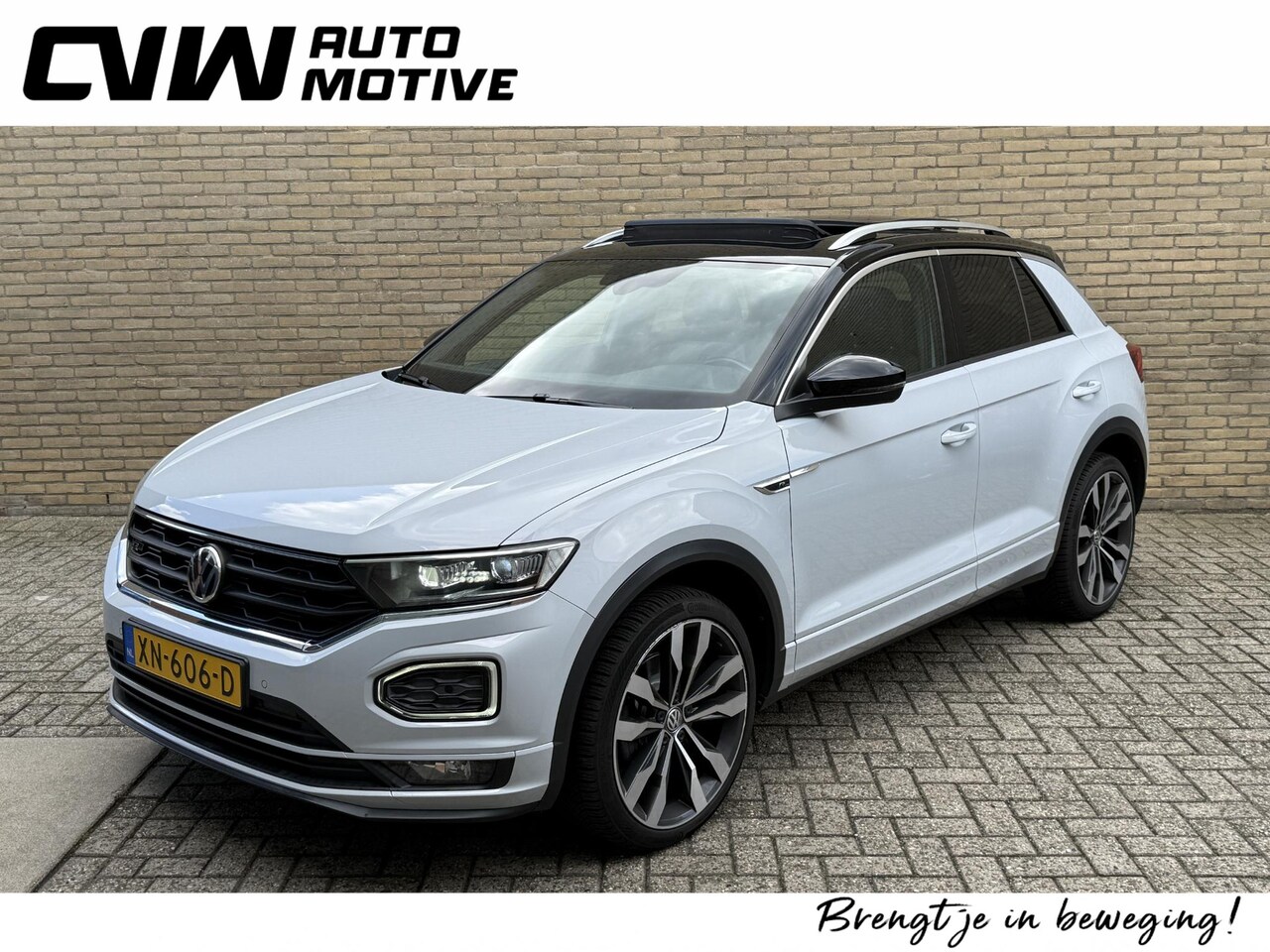 Volkswagen T-Roc - 1.5 TSI 150pk R-line | Panoramadak | Virtueel cockpit | Adaptieve cruise | Lane assist | T - AutoWereld.nl