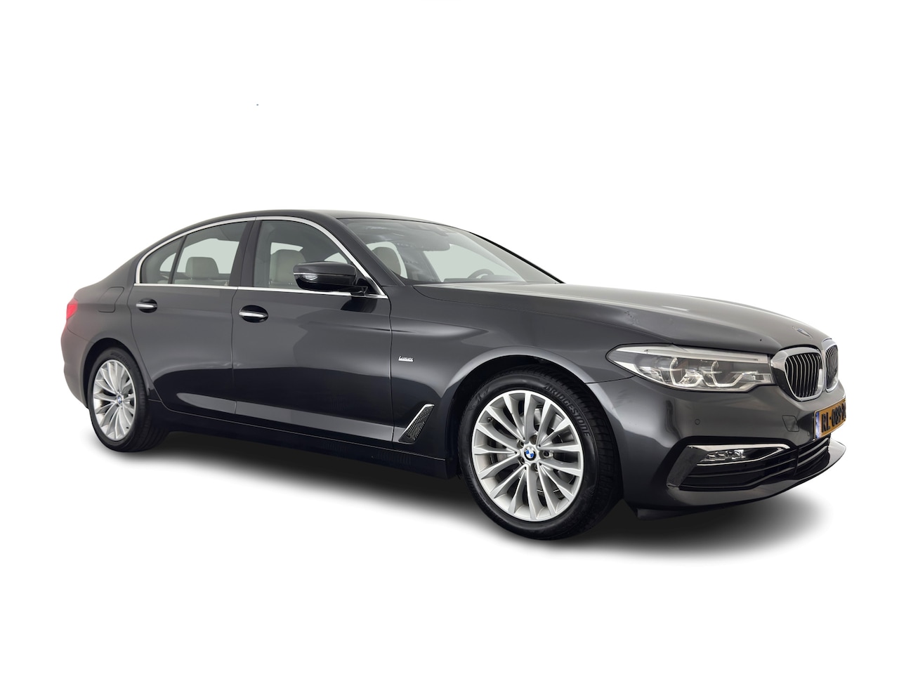 BMW 5-serie - 520d High Executive Aut. *LEDER | FULL-LED | MEMORY-PACK | DIGI-COCKPIT | HEATED-COMFORTSE - AutoWereld.nl