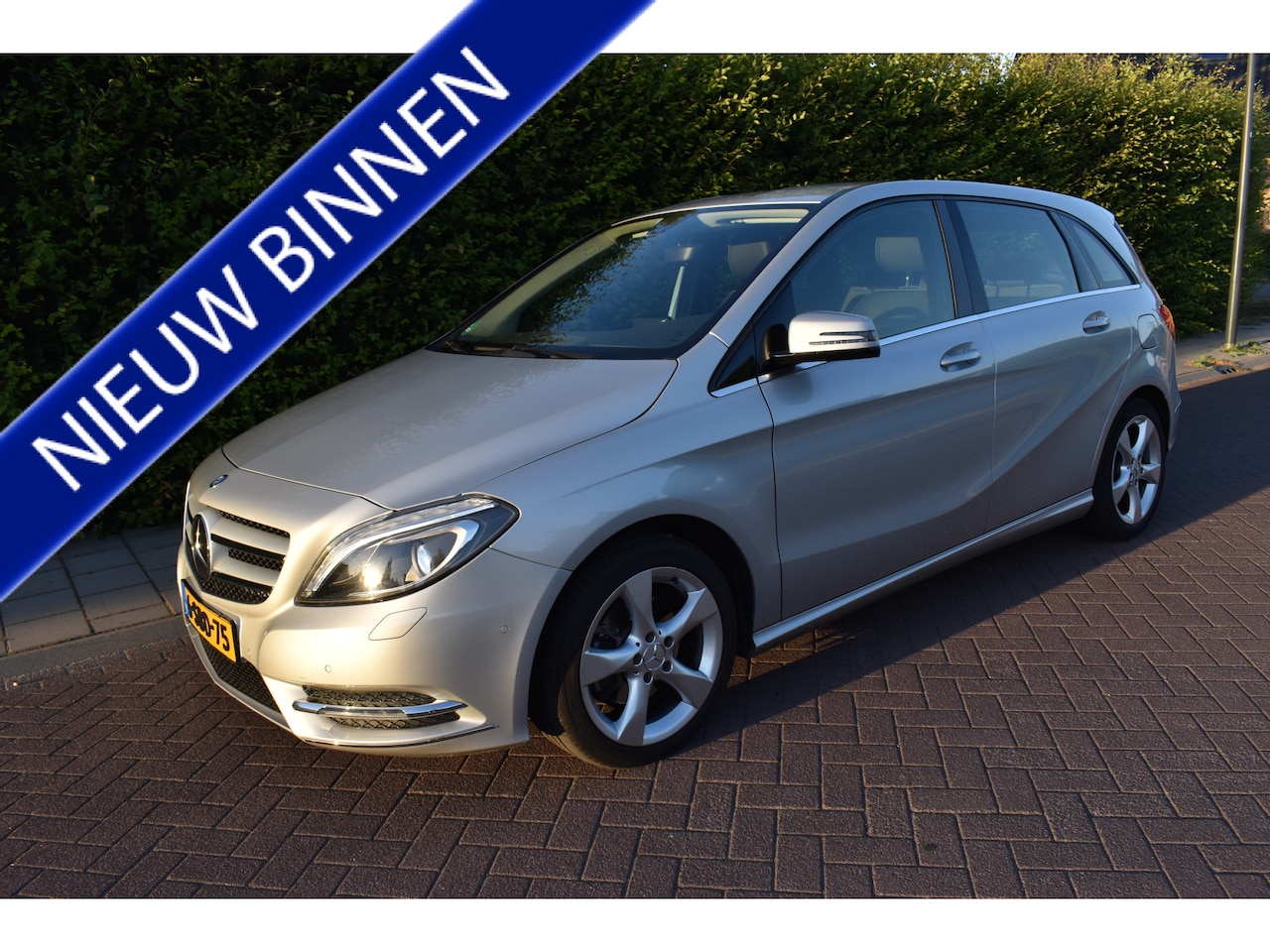 Mercedes-Benz B-klasse - 200 Ambition '13 1e Eig, Trekh, IN PERFECTE STAAT! - AutoWereld.nl