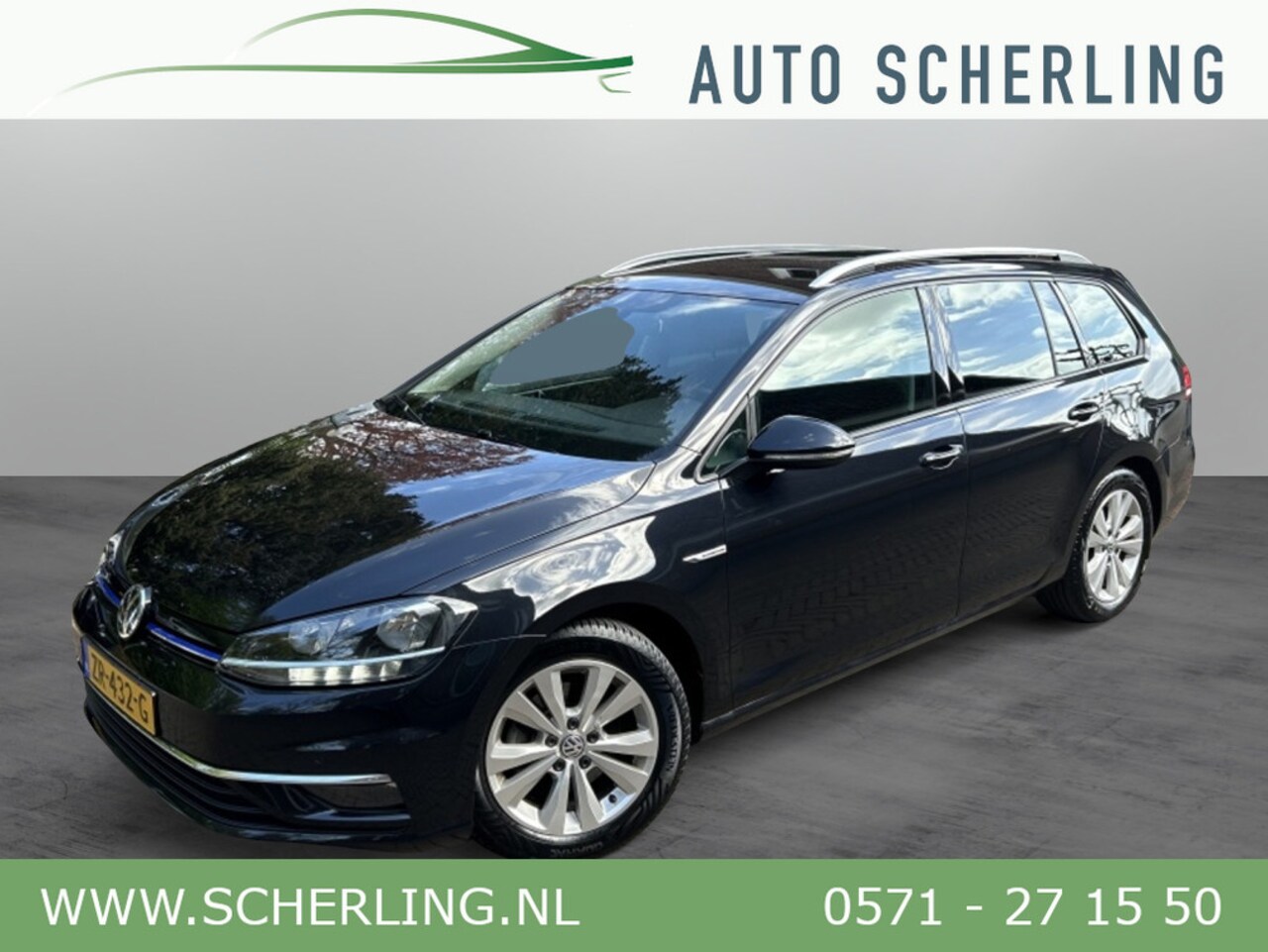 Volkswagen Golf Variant - 1.5 TSI 130pk Bns Navi, CarPlay, Trekhaak, Stoelverwarming - AutoWereld.nl
