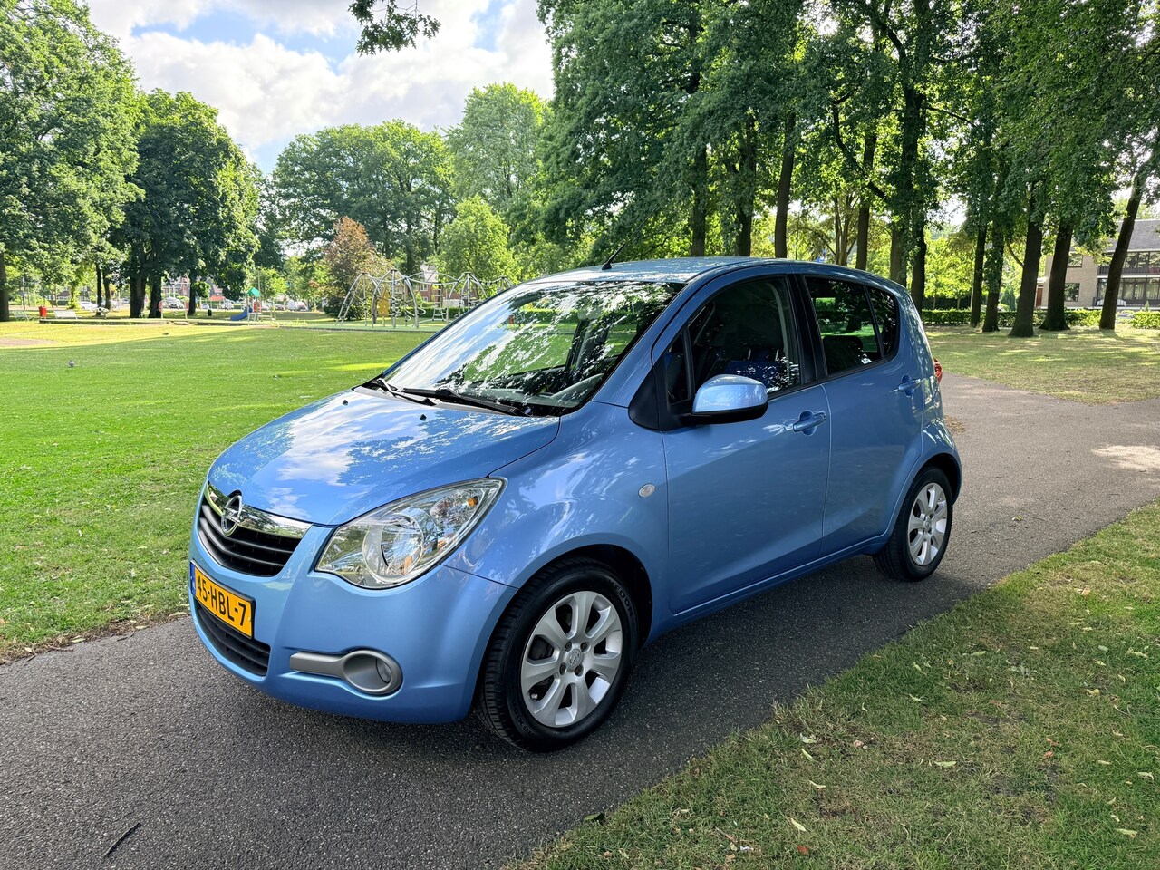 Opel Agila - 1.2 Enjoy Nette auto-Goed onderhouden-Nieuwe apk - AutoWereld.nl
