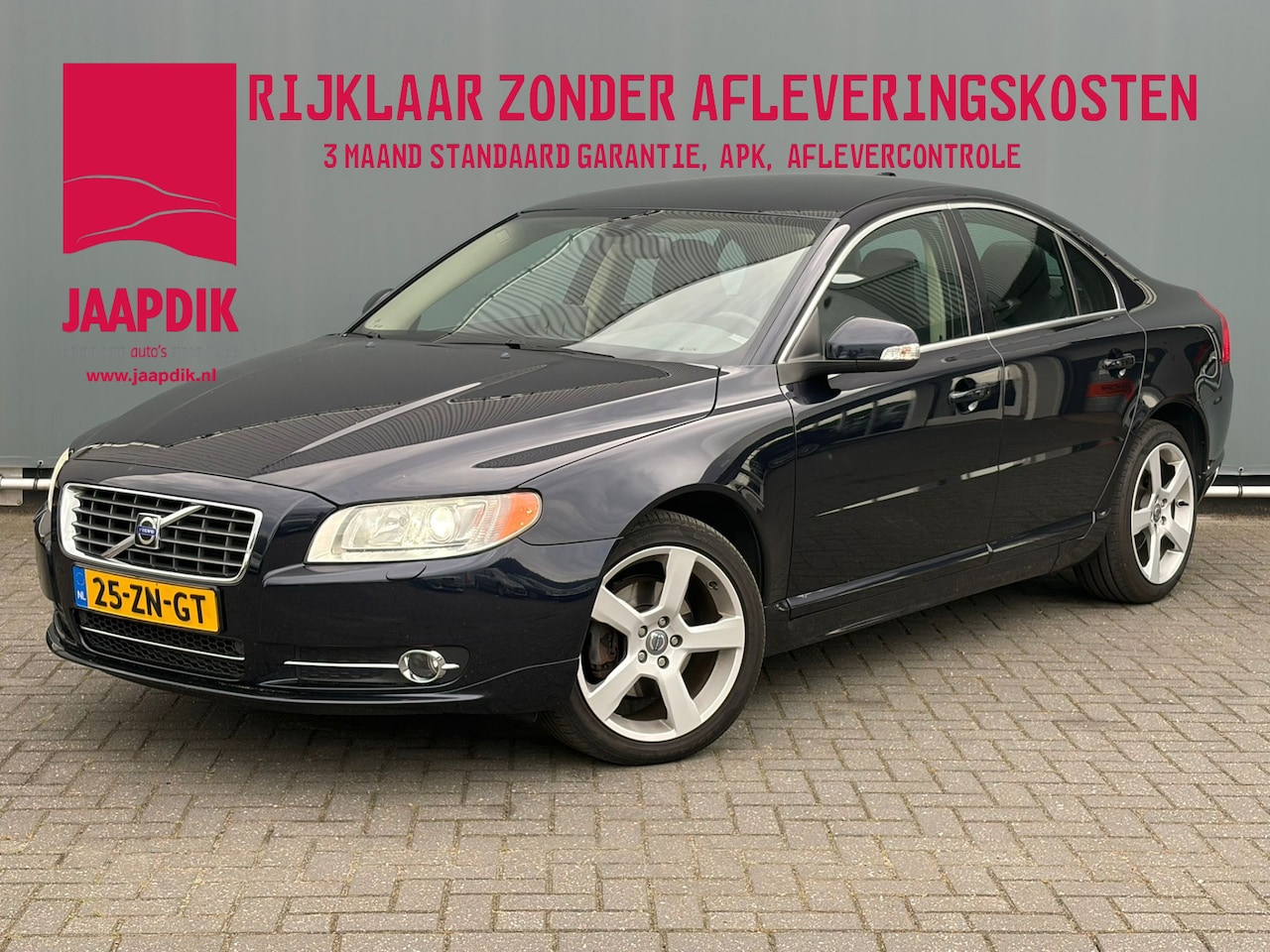 Volvo S80 - 2.5 T Summum AUTOMAAT | STOEL VERWARMING | LEDER | TREKHAAK | NAVI | CRUISE - AutoWereld.nl