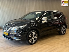 Nissan Qashqai - 1.3 DIG-T Tekna + PANORAMAKDAK PDC TREKHAAK LEDER CRUISE KEYLESS-GO CAMERA 360 NAVIGATIE S