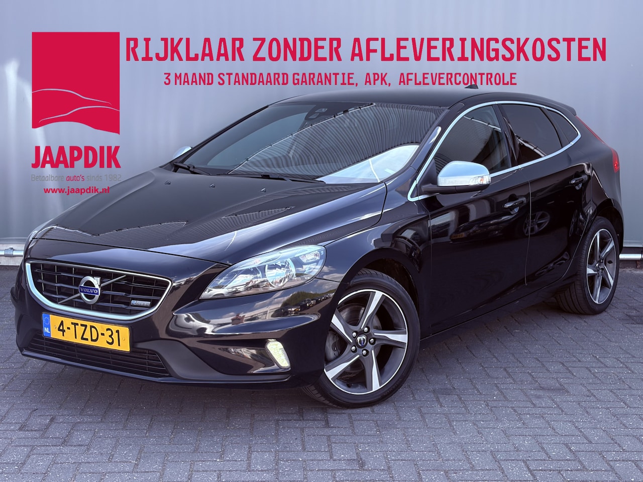Volvo V40 - BJR 2014 1.6 T3 200 PK R-Design BENZINE! | NAVI | TELEFOON | CLIMA | CRUISE | PDC | LED - AutoWereld.nl