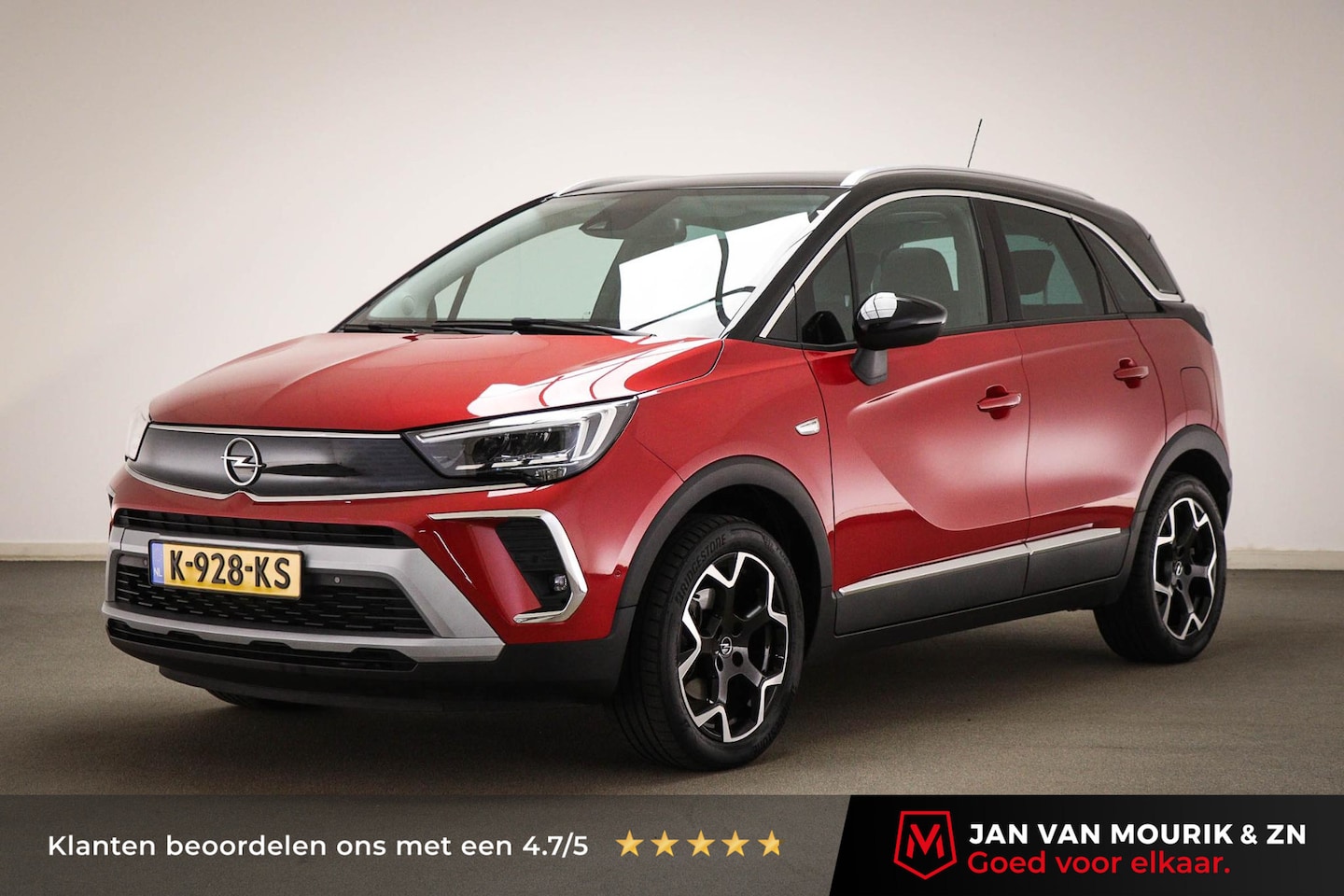 Opel Crossland - 1.2 Turbo Ultimate | WINTER / ASSISTENTIE- PACK | PANORAMADAK | DRAADLOZE LADER | DAB | AP - AutoWereld.nl