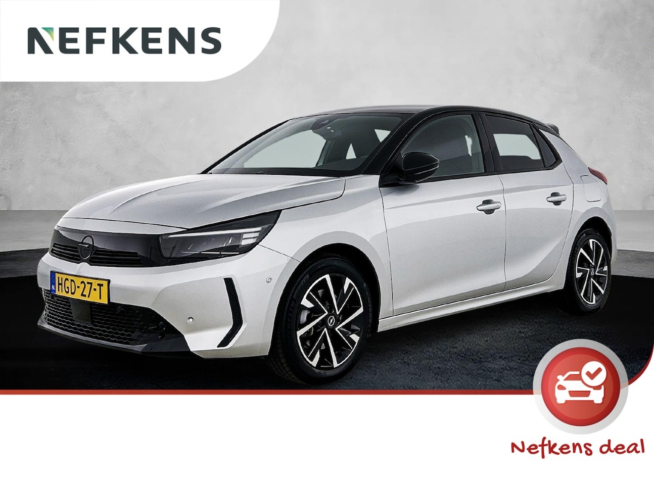 Opel Corsa - 1.2 110pk Hybrid GS Automaat | Navigatie | Climate Control | Cruise Control | Camera | 16" - AutoWereld.nl