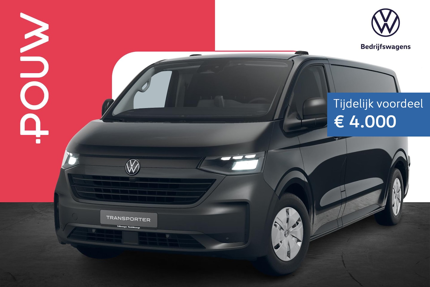 Volkswagen Transporter - 2.0 TDI 150pk L2H1 30 Life | Climate Control | Trekaak - AutoWereld.nl