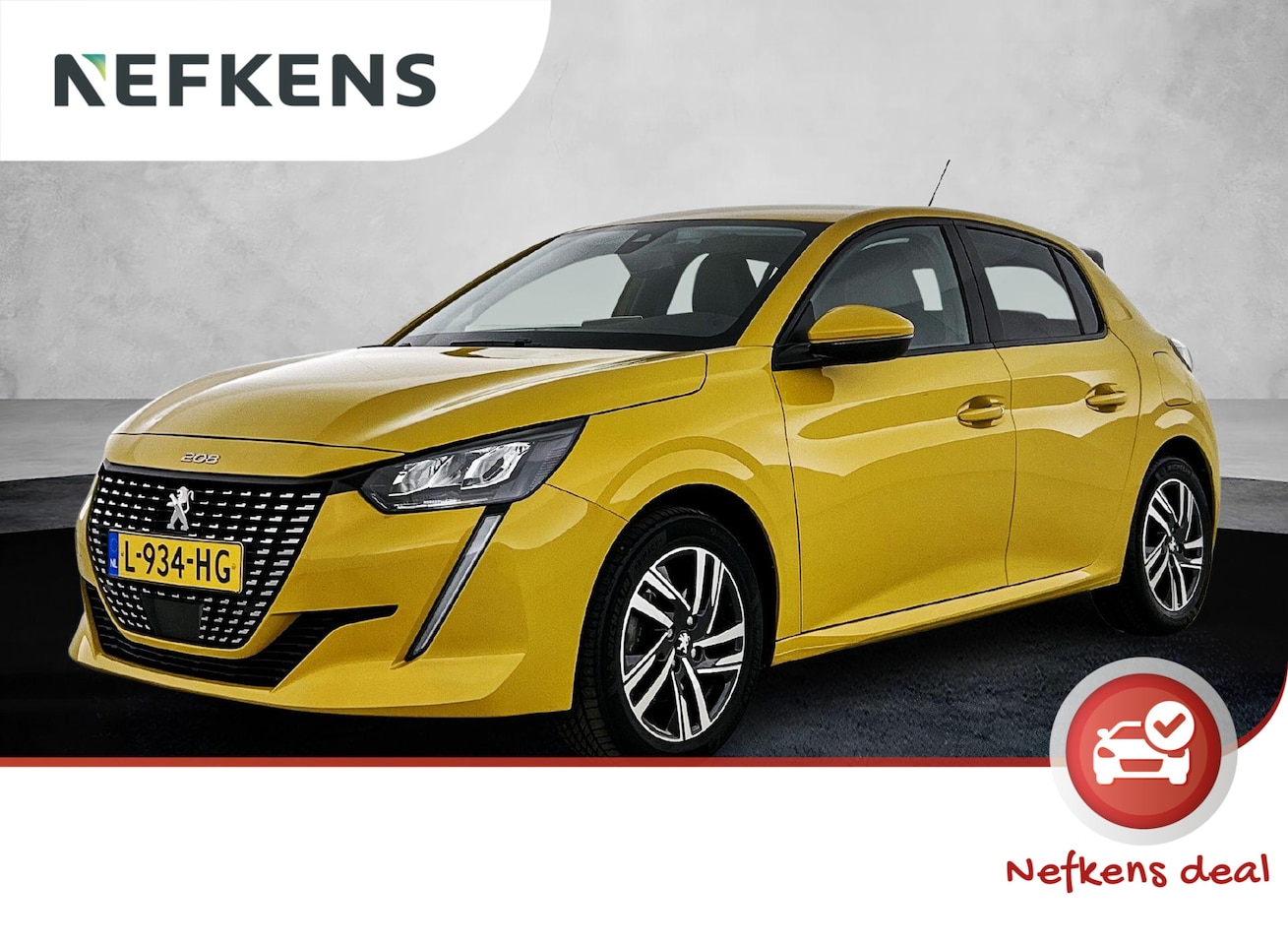 Peugeot 208 - 1.2 100pk Allure Pack Automaat | 1ste Eigenaar | Navigatie | Climate Control | Adaptieve C - AutoWereld.nl