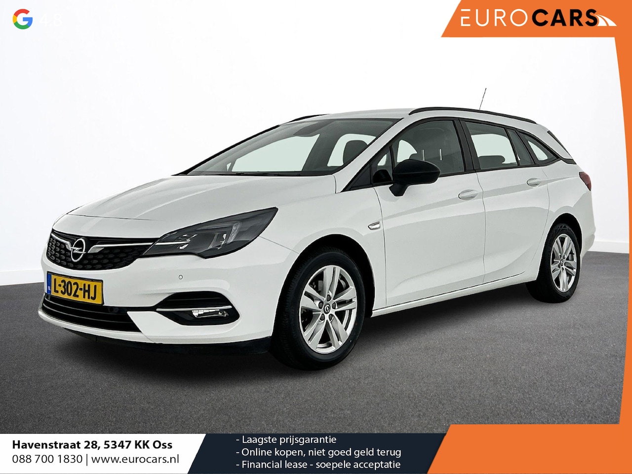 Opel Astra Sports Tourer - 1.2 Edition Climate Control AGR Comfortstoel PDC VA+ Camera Navigatie Apple Carplay/Androi - AutoWereld.nl