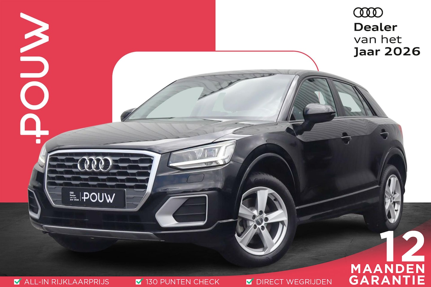 Audi Q2 - 1.0 TFSI 116pk Sport Pro Line | Trekhaak Afneembaar | Navigatie - AutoWereld.nl