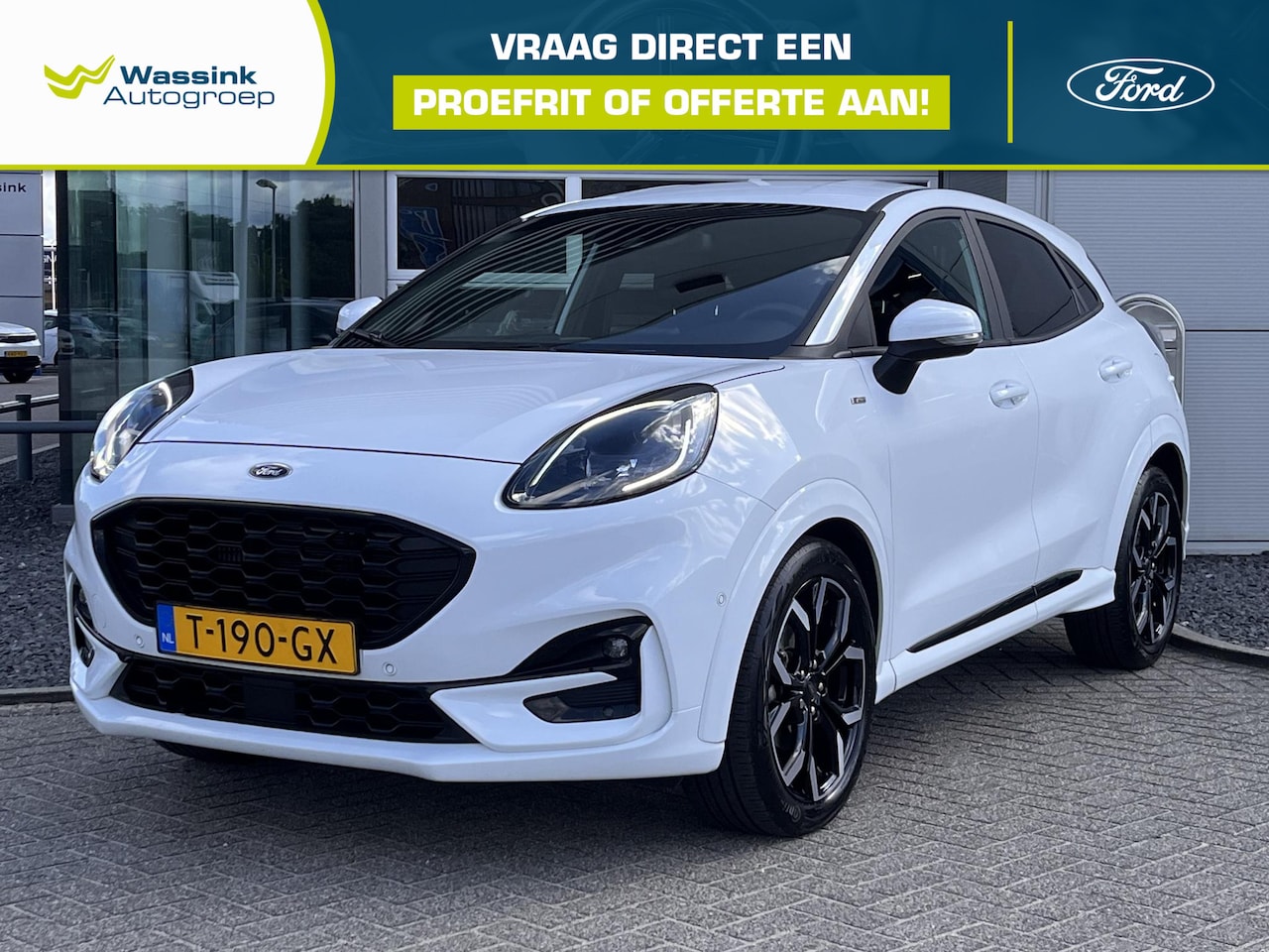 Ford Puma - 1.0 EcoBoost Hybrid ST-Line X Navigatie | Winterpack | Inparkeren | Voorruitverwarming | C - AutoWereld.nl
