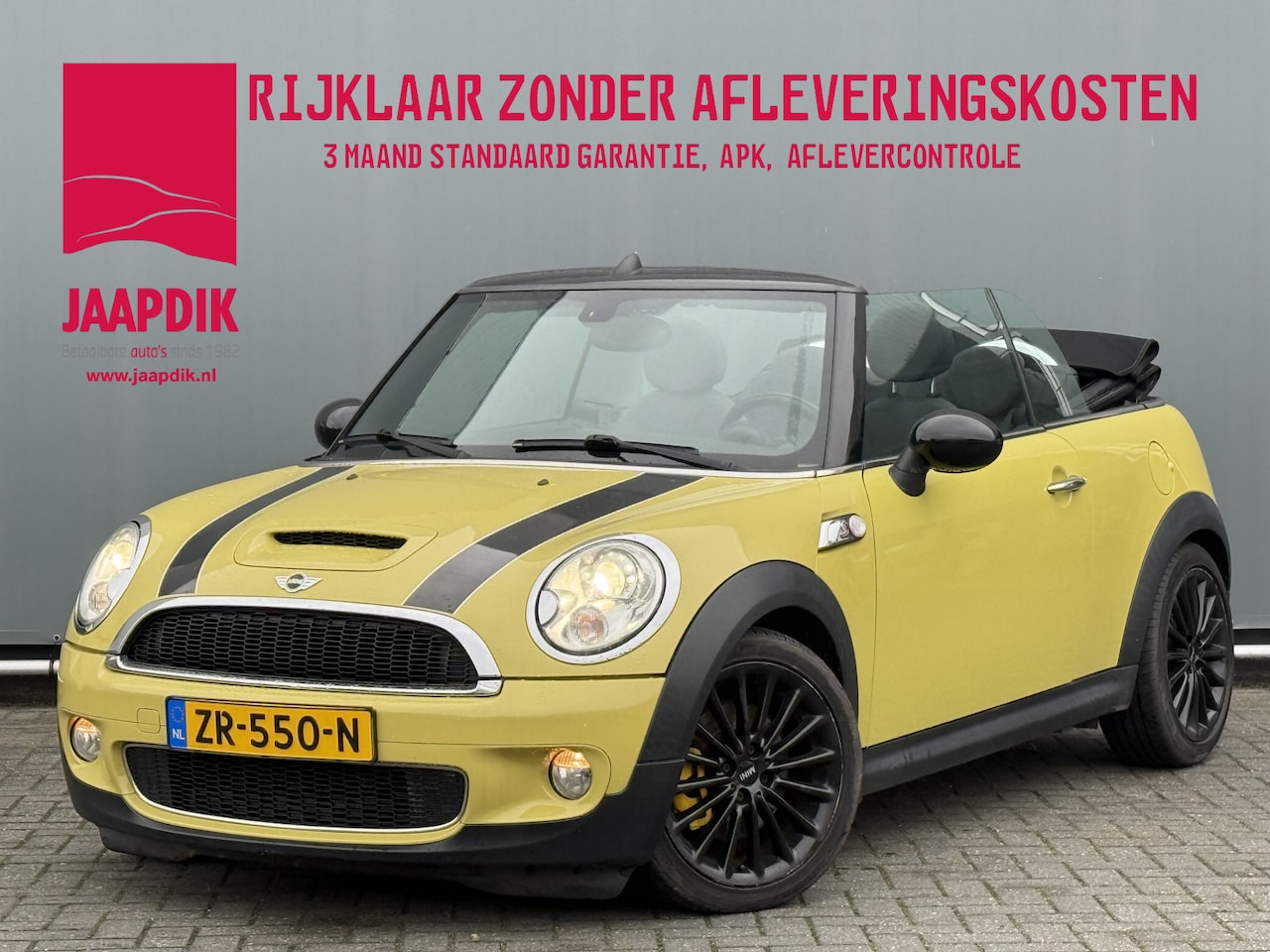 MINI Cabrio - Mini BWJ 2009 1.6 175 PK Cooper S 108.000KM!! CABRIO | CLIMA | CRUISE | SPORTSTOELEN | LMV - AutoWereld.nl