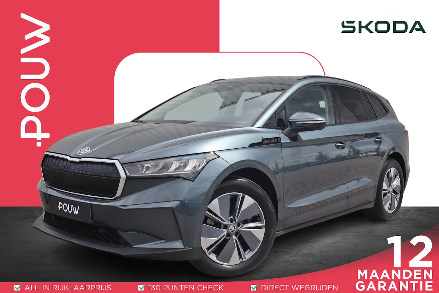 Skoda Enyaq iV - 60 180pk | SoH 94% | Adaptive Cruise Control - AutoWereld.nl