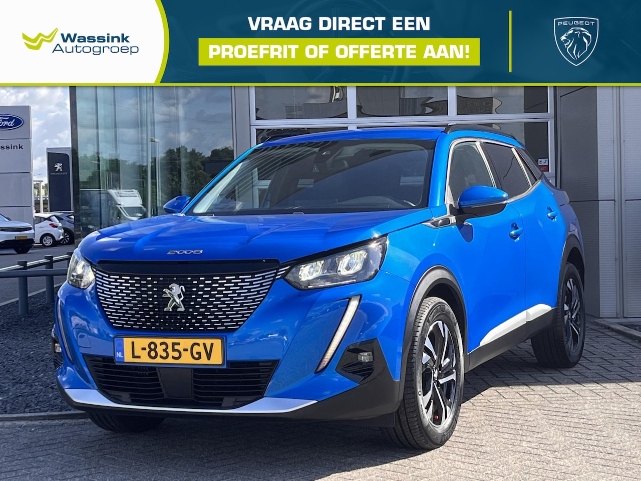 Peugeot 2008 - 1.2 PureTech 100 Allure Navigatie | Trekhaak | Parkeercamera | Carplay | - AutoWereld.nl