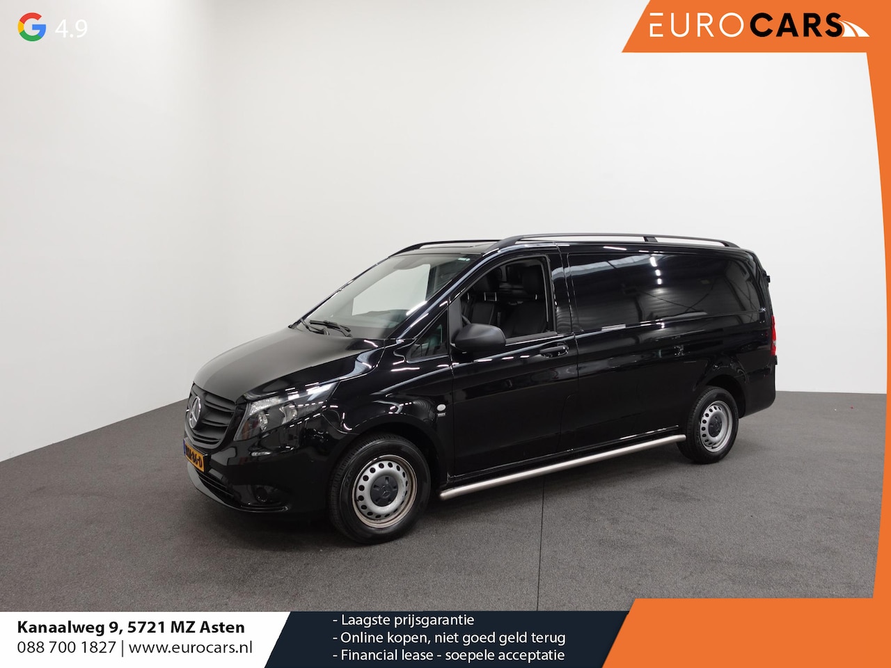 Mercedes-Benz Vito - 114 CDI Lang Automaat Airco Bluetooth Camera Trekhaak - AutoWereld.nl