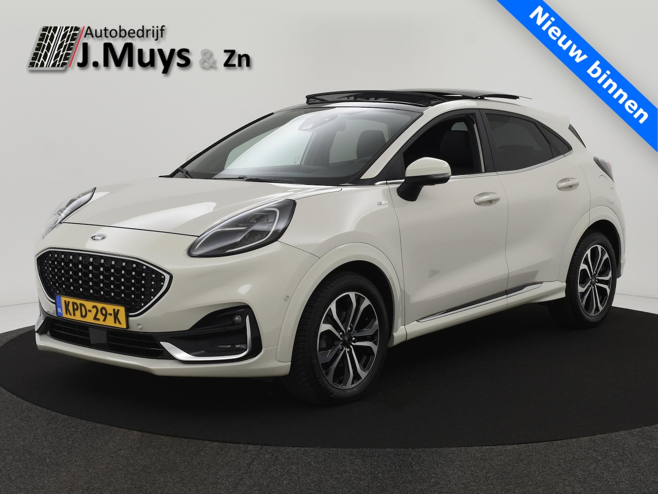 Ford Puma - 1.0 EcoBoost ST-Line X Vignale AUTOM. PANODAK|BLIS|LEER|ELEK.ACHTERKLEP|WINTERPACK|B&O|CAM - AutoWereld.nl