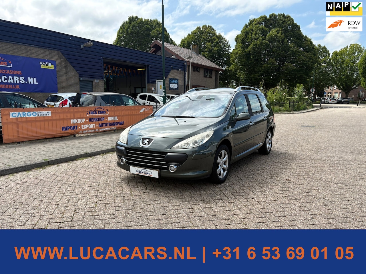 Peugeot 307 SW - 2.0-16V Premium Aut Trekhaak NIEUWE APK! - AutoWereld.nl