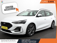 Ford Focus Wagon - 1.0 EcoBoost Hybrid ST Line Navigatie Climate Control Led Dab Camera Parkeer sensoren Crui