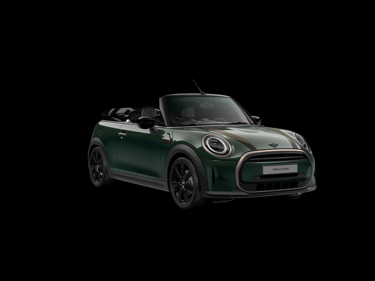 MINI Cabrio - 1.5 Cooper Aut. Resolute Edition | Navigatie | Lounge Leder | PDC | 18"LM | Rebel Green - AutoWereld.nl