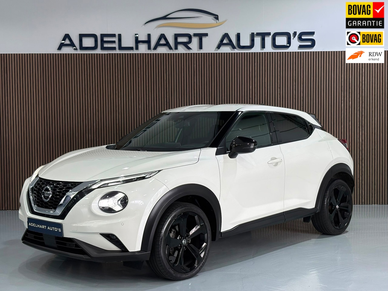 Nissan Juke - 1.0 DIG-N Connecta Automaat / Navigatie full map / Camera / Cruise / Leder interieur - AutoWereld.nl