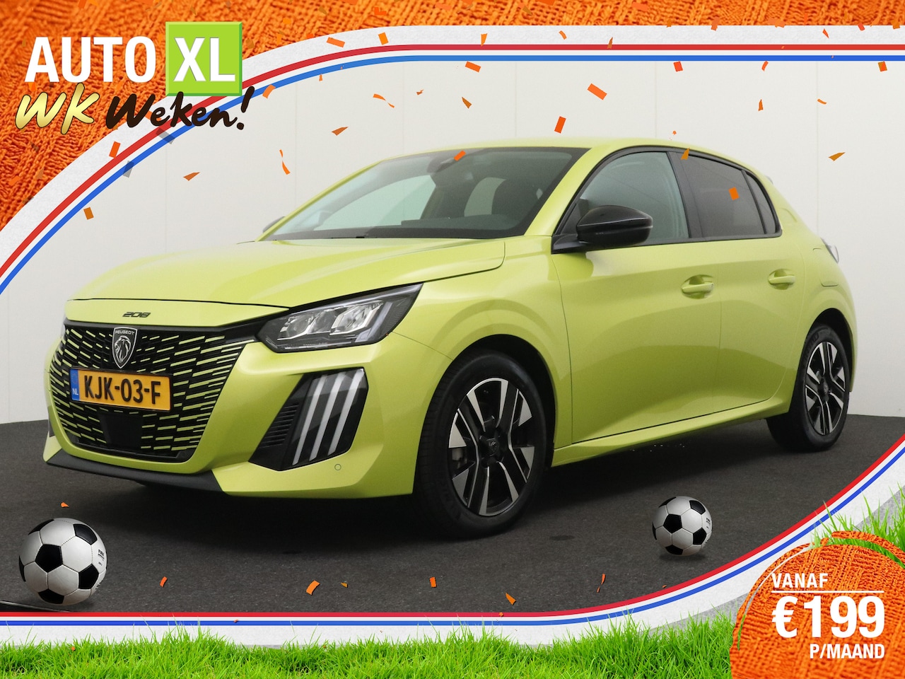 Peugeot 208 - 1.2T 101 PK Allure Carplay Half-Leder 17'LMV Privacy Glas DAB - AutoWereld.nl