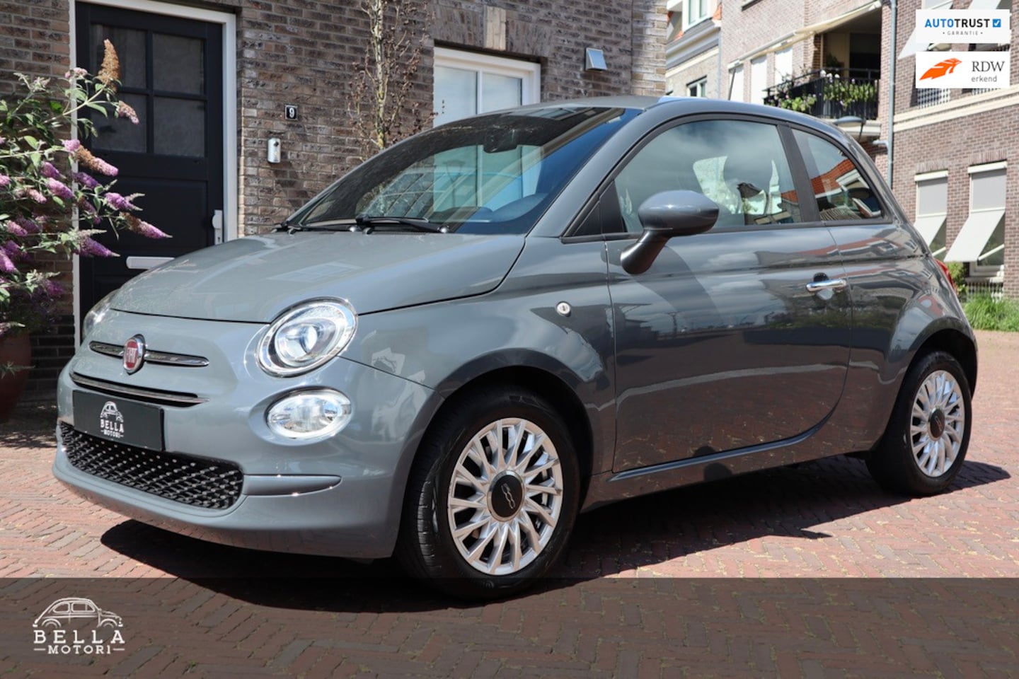 Fiat 500 - 1.0 Hybrid Lounge | Apple CarPlay | Cruise Control | 15 inch LMV | Uconnect | DAB+ - AutoWereld.nl