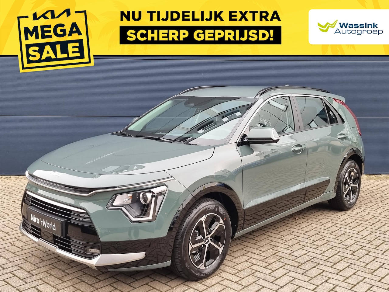 Kia Niro - 1.6 GDi Hybrid 138pk DCT6 DynamicLine | Navigatie | Parkeercamera | Cruise Control Adaptie - AutoWereld.nl