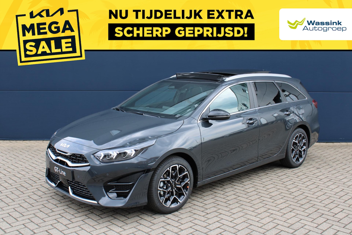 Kia Cee'd Sportswagon - Ceed Sw 1.5 T-GDi 140pk GT-PlusLine | JBL | LED | Stoelverwarming | Navigatie | Parkeercam - AutoWereld.nl