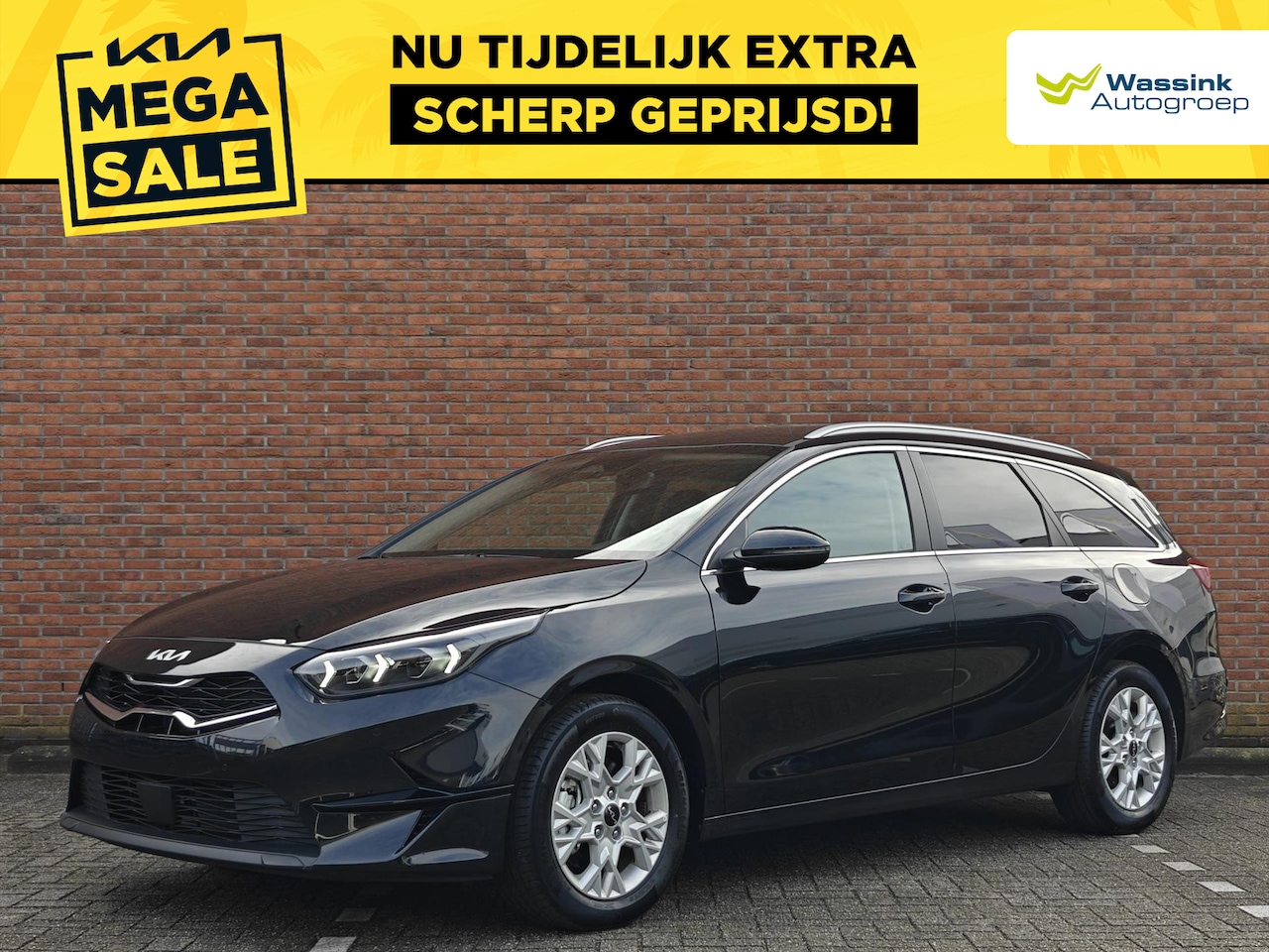Kia Cee'd Sportswagon - Ceed Sw 1.0 T-GDi 100pk DynamicPlusLine | Stoel/Stuurwielverwarming | Navigatie | Climate - AutoWereld.nl