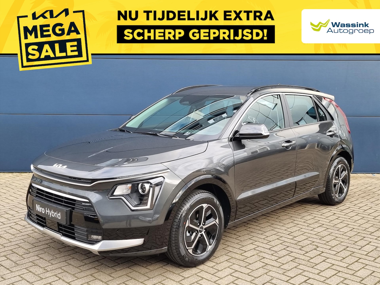 Kia Niro - 1.6 GDi Hybrid 138pk DCT6 DynamicLine | Navigatie | Parkeercamera | Cruise control adaptie - AutoWereld.nl