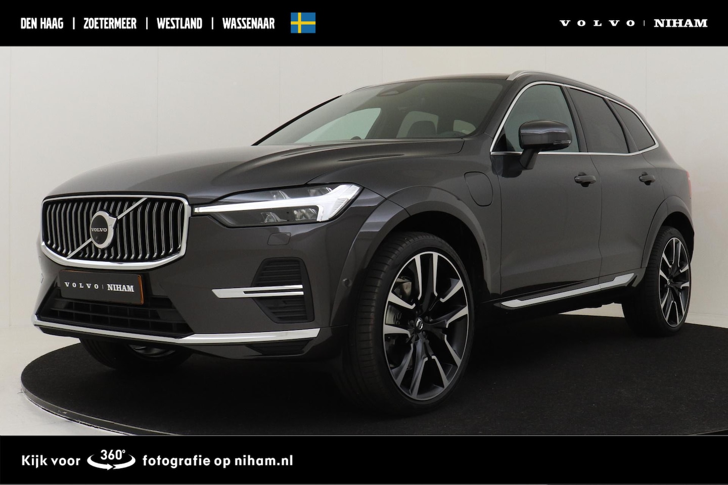 Volvo XC60 - T6 PLUG-IN HYBRID AWD ULTRA BRIGHT -PANO.DAK|BOWERS&WILKINS|LUCHTVERING|360°CAM|HEAD-UP DI - AutoWereld.nl